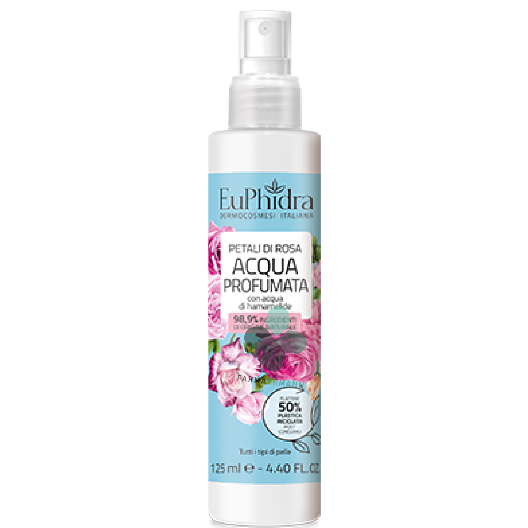 EUPHIDRA ACQUA PROFUMATA PETALI DI ROSA 125ml